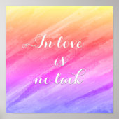 Poster Dans l'amour ne manque pas d'encouragement (Devant)