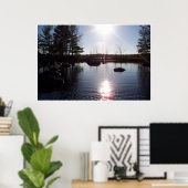 Poster Dans l'anse (Bureau à domicile)