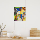 Poster Dans le bazar | Auguste Macke | (Cuisine)