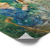 Poster Dans le bois de Boulogne | Berthe Morisot (Coin)