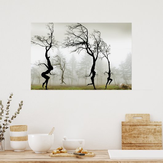 Poster Dans le brouillard (Cuisine)