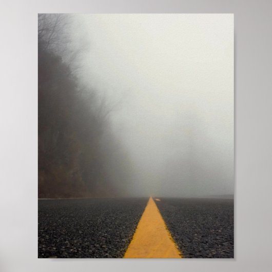 Poster Dans le brouillard (Devant)