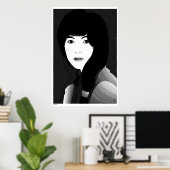 Poster Dans le calme 3 (Bureau à domicile)