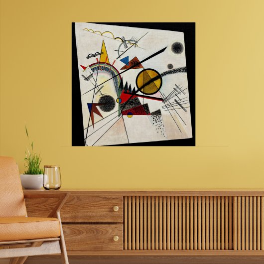 Poster Dans le Carré noir par Kandinsky (Salon 2)