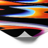 Poster Dans le flash préemballé des formes synthétiques - (Coin)