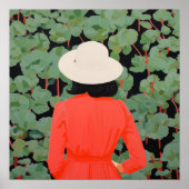 Poster Dans le jardin (Devant)