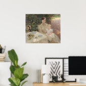 Poster Dans le jardin, 1904 (Bureau à domicile)