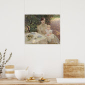 Poster Dans le jardin, 1904 (Cuisine)