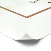 Poster ~Dans le jardin Conforting Hymn Garden Antique Ros (Coin)