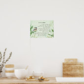 Poster Dans le jardin Conforting Hymn Garden Oiseaux Art  (Cuisine)