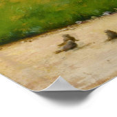 Poster Dans le jardin du Luxembourg (Coin)