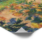 Poster Dans le jardin, Monet (Coin)