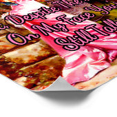 Poster Dans le jardin par Frederic Soulacroix (Coin)