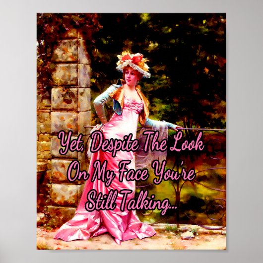 Poster Dans le jardin par Frederic Soulacroix (Devant)