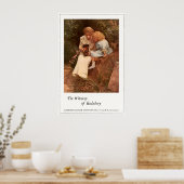 Poster Dans Le Jardin Rocheux. Vers 1913. (Cuisine)