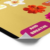 Poster Dans le monde sauvage des choses qui changent. PAR (Coin)