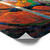 Poster Dans le Northland, les beaux-arts de Tom Thomson, (Coin)