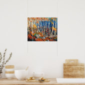 Poster Dans le Northland, les beaux-arts de Tom Thomson, (Cuisine)