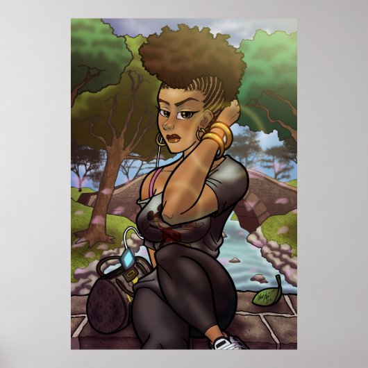 Poster Dans Le Parc (Devant)
