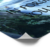 Poster DANS LE PARDON, VOUS TROUVEREZ LA PAIX... Religieu (Coin)