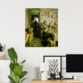 Poster Dans le Studio Masque, 1897 (Bureau à domicile)