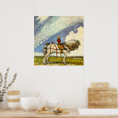 Poster « Dans le vaste monde » de John Bauer (Cuisine)