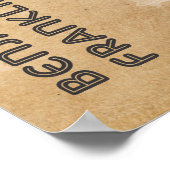 Poster Dans le vin il y a la sagesse (Coin)