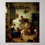 Poster Dans l'école (Devant)