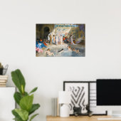 Poster Dans les Bains | A. L. Prévost (Bureau à domicile)