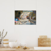 Poster Dans les Bains | A. L. Prévost (Cuisine)