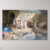 Poster Dans les bains | A. L. Prévost (Devant)