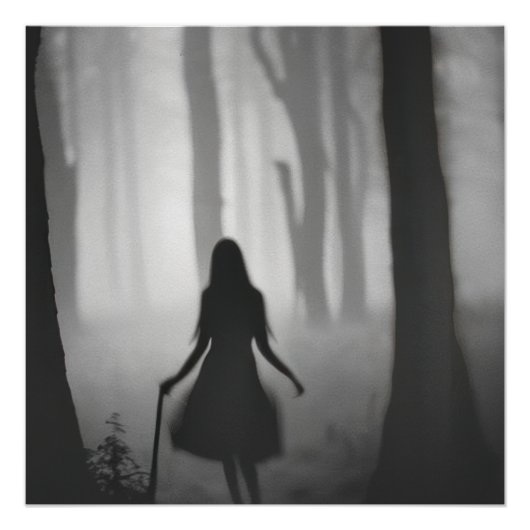 Poster Dans les bois profonds (Devant)
