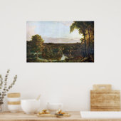 Poster Dans les Catskill -Thomas Cole par Frederick Churc (Cuisine)