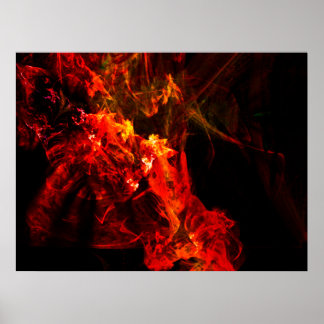 Poster Dans les cavernes