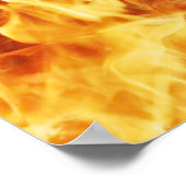 Poster Dans les flammes (Coin)