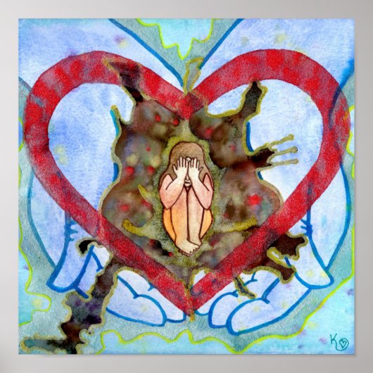 Poster dans les mains de Dieu (Devant)