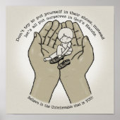 Poster Dans les mains de Dieu (Devant)