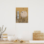 Poster Dans les prairies (Cuisine)