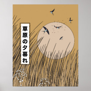 Poster Dans les prairies