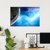 Poster Dans Les Profondeurs Des Cieux (Bureau à domicile)