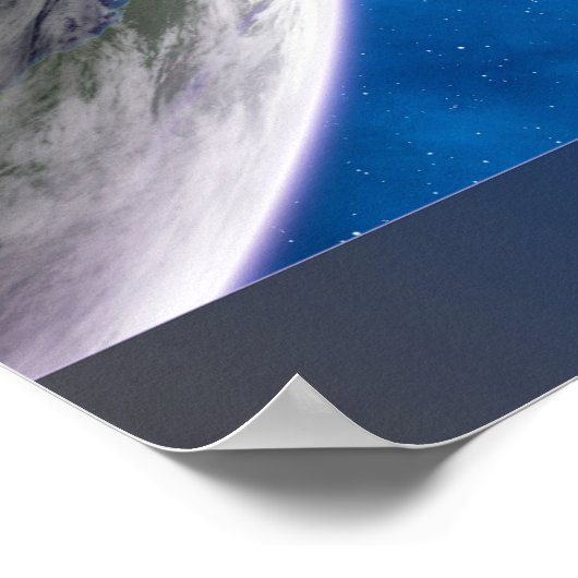 Poster Dans Les Profondeurs Des Cieux (Coin)