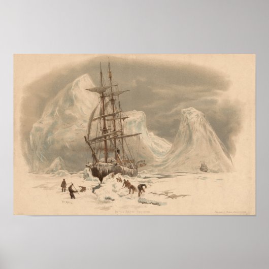 Poster Dans les régions arctiques (Devant)