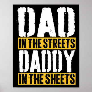 Poster Dans Les Rues Papa Dans Les Feuilles Père39s Jour