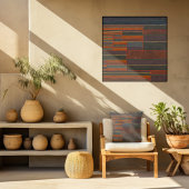 Poster Dans les six seuils actuels, Paul Klee, Abstrait