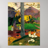 Poster Dans les temps anciens), Paul Gauguin (Devant)