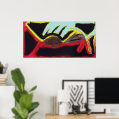 Poster "Dans l'esprit" par Tyler Mahaffy (Bureau à domicile)