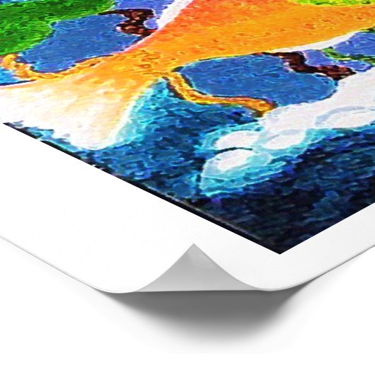 Poster Dans l'étang (Coin)