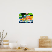 Poster Dans l'étang (Cuisine)