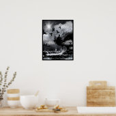 Poster Dans l'obscurité (Cuisine)