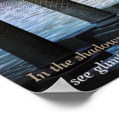 Poster Dans l'ombre du passé... Affiche... (Coin)